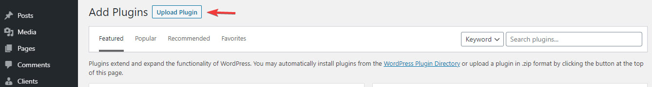 Upload Plugin