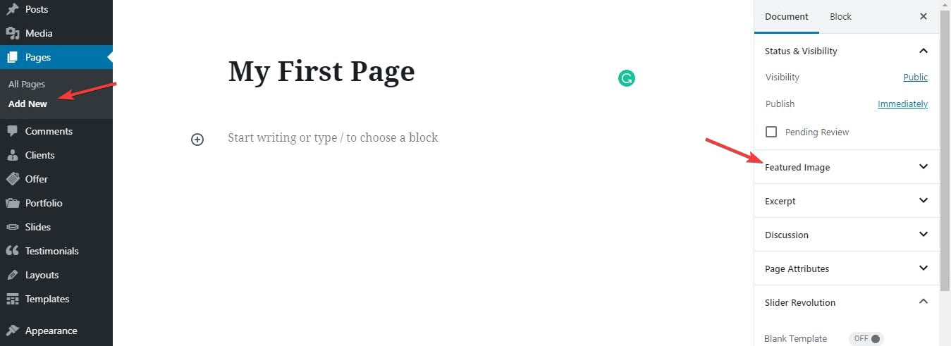 How to Start a Blog: Create Pages and Posts