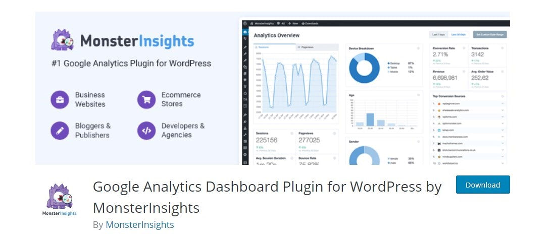 Best Traffic Analytics WordPress Plugin