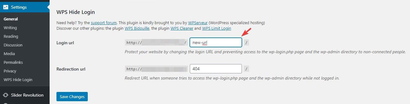 WP Hide plugin page