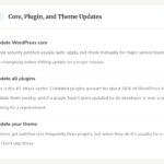 WordPress Site Maintenance Checklist for 2026